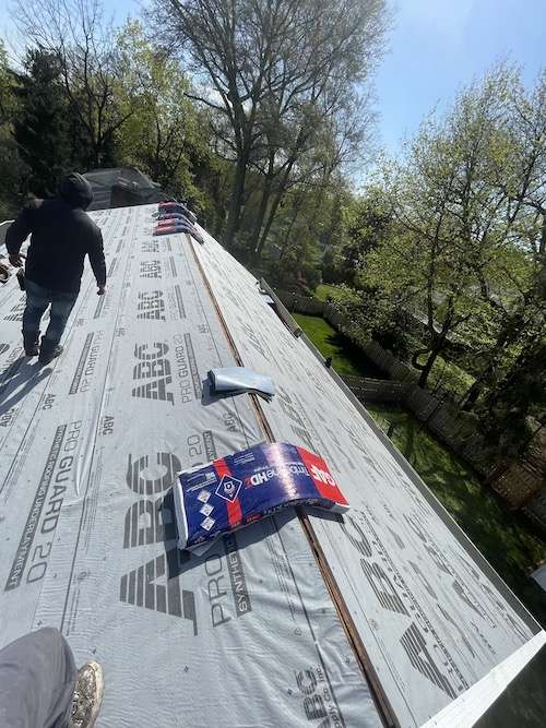 First Rate Roofing and Chimney - Recent Roof Replacement Project