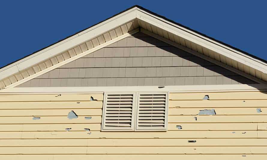 Damaged Home Siding