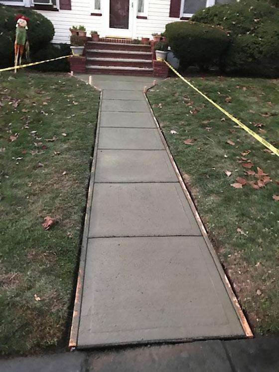 First Rate Roofing and Chimney - Walkway After Our Masonry Services